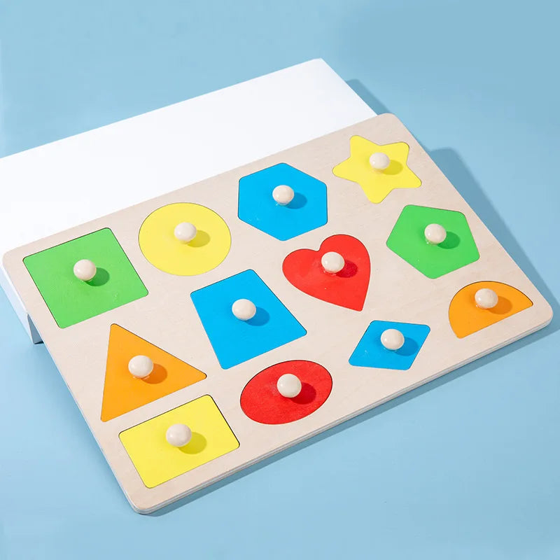  https://tomka-toys.com/products/montessori-colorful-geometry-grasping-board-wooden-toys-pegged-grab-shape-sorting-board-toys-for-baby-educational-kids-gifts