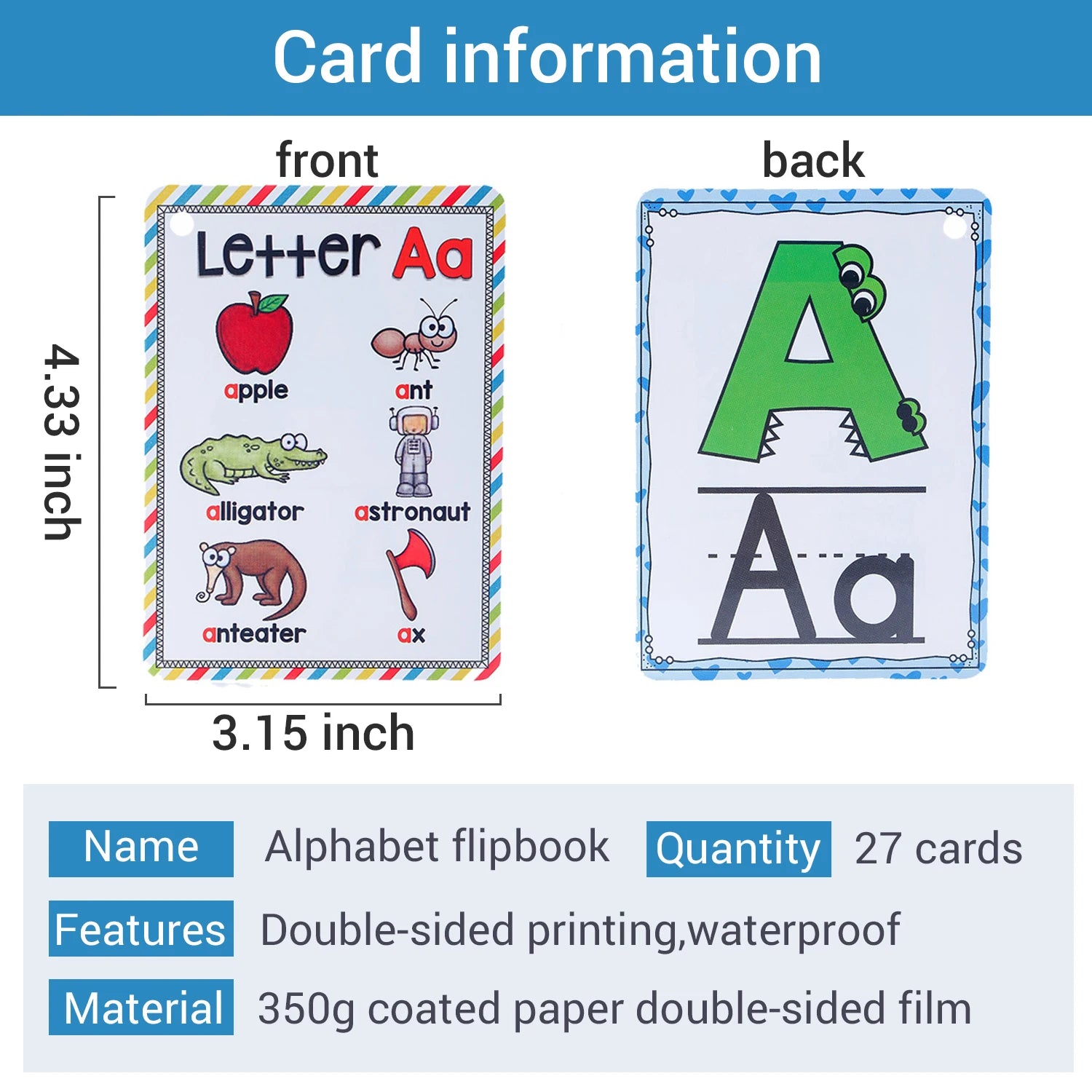 English Alphabet Cards