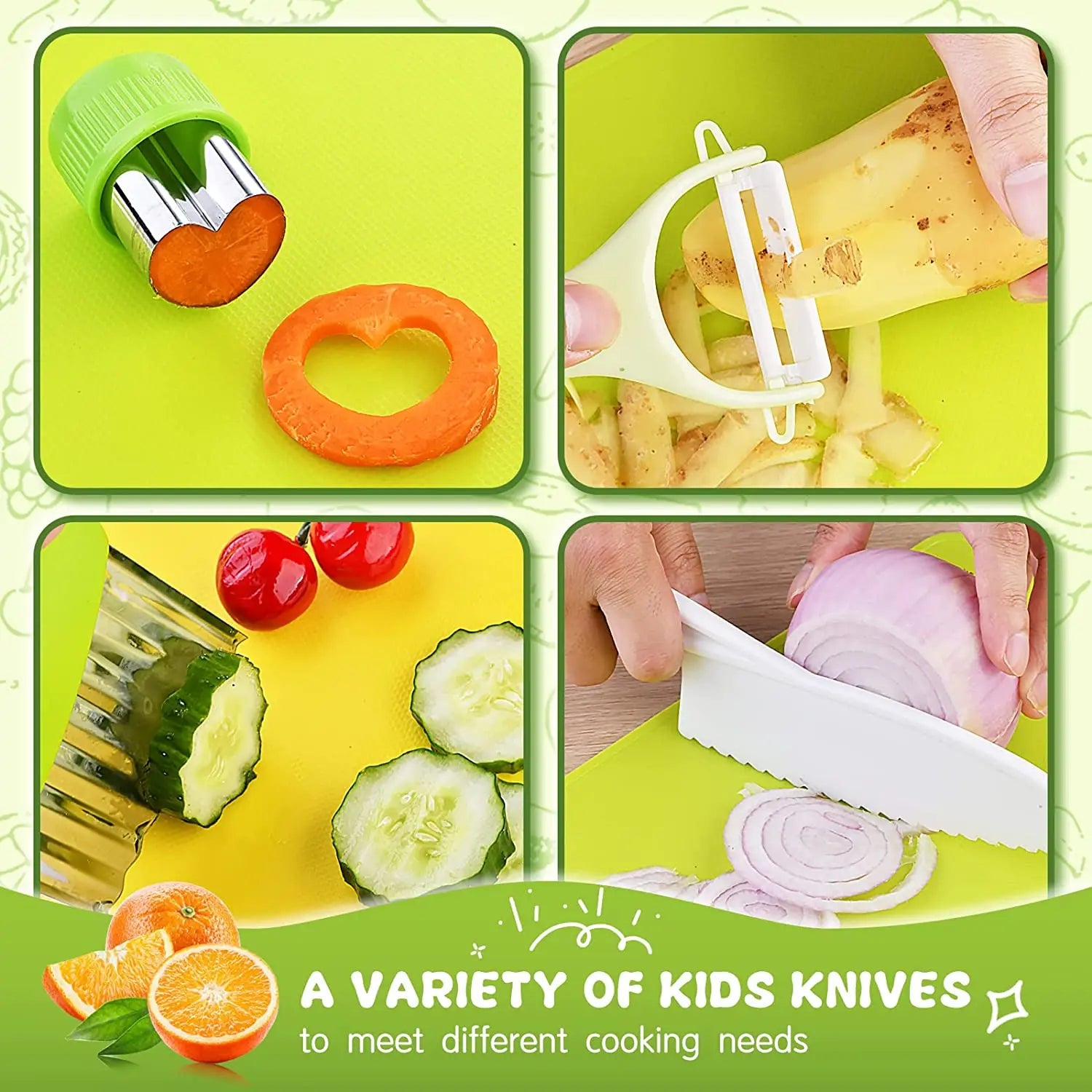  https://tomka-toys.com/products/13-pieces-montessori-kitchen-tools-for-toddlers-kids-cooking-sets-real-toddler-safe-knives-set-for-real-cooking-with-plastic