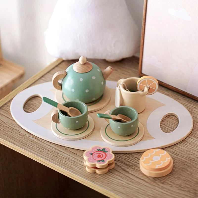 children's Wooden Tea Set near In usa